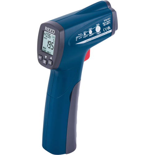 Infrared Thermometer, -25.6°- 752° F ( -32° - 400° C ), 12:1, Adjustable Emmissivity The Estey Group