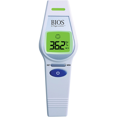 Thermom&egrave;tre frontal sans contact, 0°C - 100.0°C (32,0°F - 212,0°F), &eacute;missivit&eacute; Fixe The Estey Group