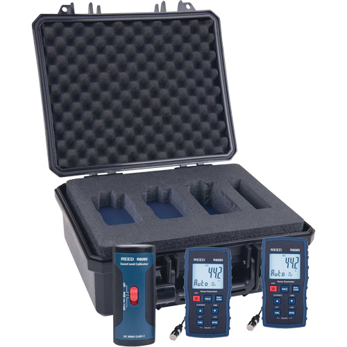 Trousse de dosim&egrave;tre de bruit, Gamme de mesure 35 - 130 dB The Estey Group