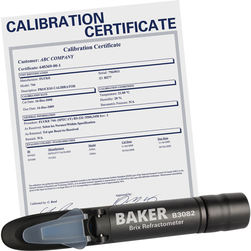 Refractometer with ISO Certificate, Analogue (Sight Glass), Br The Estey Group