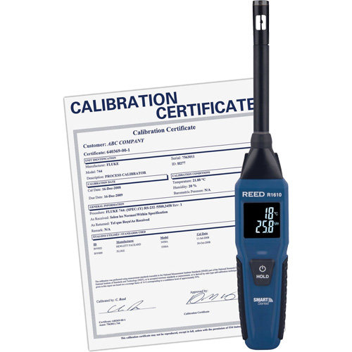 Bluetooth Smart Series Thermo-Hygrometer with Calibration Certificate, 0% - 100% RH, -4°- 140° F ( -20° - 60° C ) The Estey Group