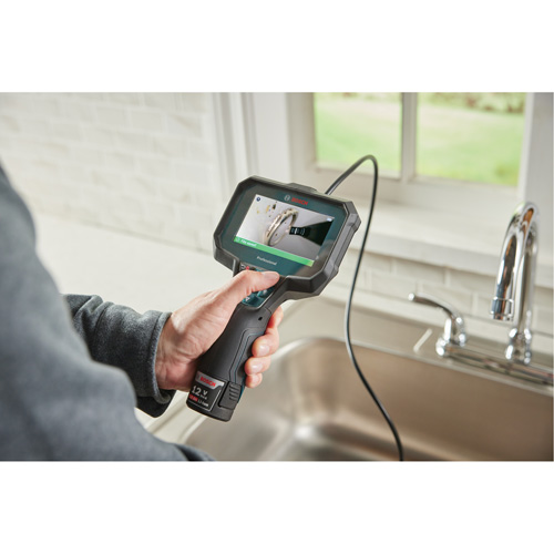 Cam&eacute;ra d'inspection portable professionnelle 12 V Max, 4" Affichage The Estey Group