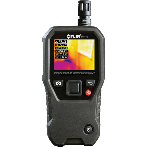 IGM Moisture Meter with Replaceable Hygrometer, 7 - 30% Moisture Range, -22°- 122° F ( -30° - 50° C ) Temperature Range The Estey Group