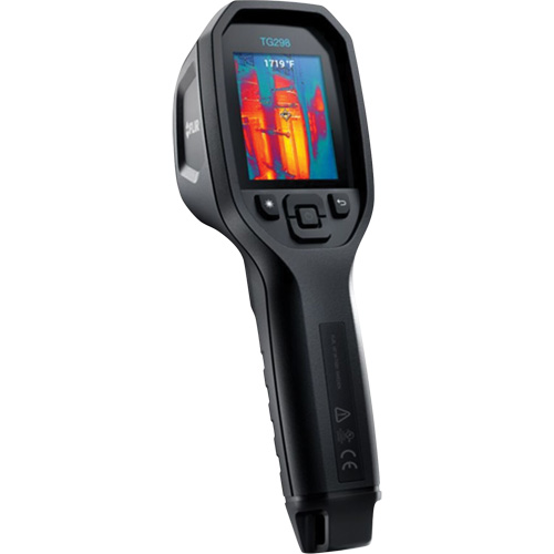 TG298 30:1 High Temperature Spot IR Thermal Imaging Camera with Bullseye Laser, 320 x 240 pixels, -25° - 1080°C (-130° - 1976°F), <70 mK The Estey Group