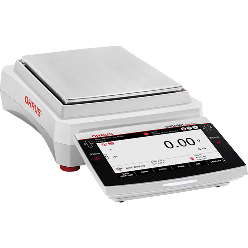 EXPLORER PLUS Precision Balance, 12200 g Cap. The Estey Group