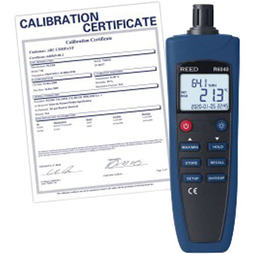 Psychrometer/Thermo-Hygrometer with Traceable Certification, 0% - 99.9% RH, -4°- 158° F ( -20° - 70° C ) The Estey Group