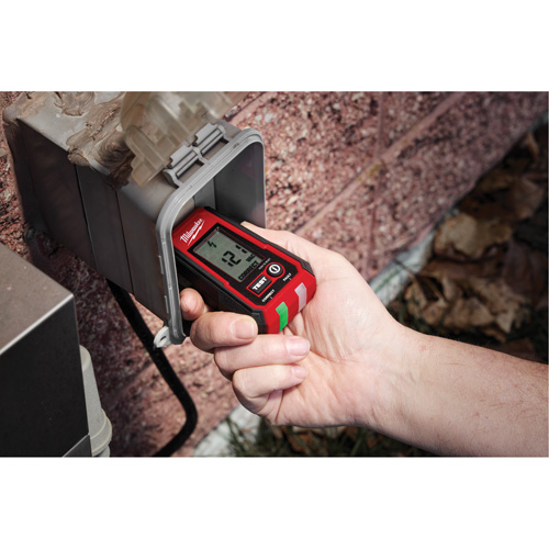 Voltage Detector with LED & GFCI Receptacle Tester Kit, 50 V - 1000 V, Display & Sound Alert The Estey Group