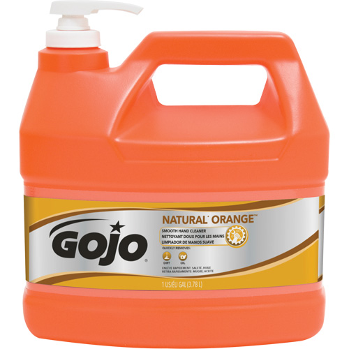 Natural Orange Hand Cleaner, Cream, 3.78 L, Jug, Citrus/Orange The Estey Group