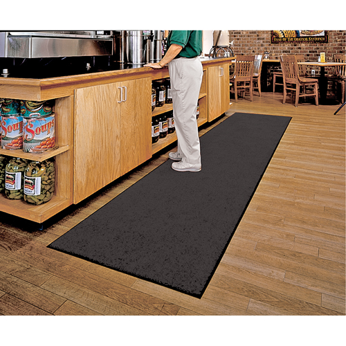 ColorStar Matting, Wiper, 3' x 5' x 3/8", Charcoal The Estey Group