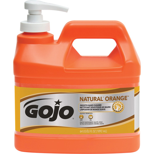 Natural Orange Hand Cleaner, Cream, 1.89 L, Pump Bottle, Citrus/Orange The Estey Group