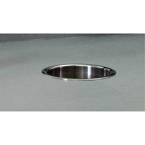 Countertop Mounted Circular Waste Chute The Estey Group