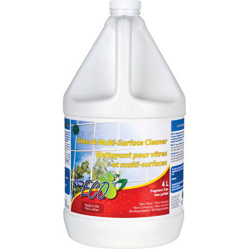 Glass & Multi-Surface Cleaners, 4 L, Jug The Estey Group