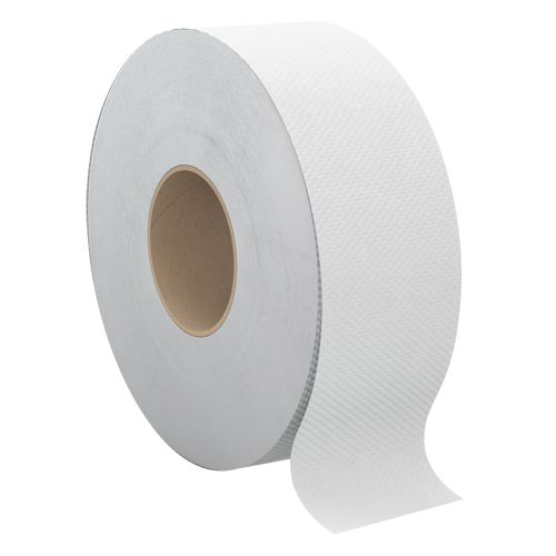 Pro Select Toilet Paper, Jumbo Roll, 2 Ply, 1000' Length, White The Estey Group