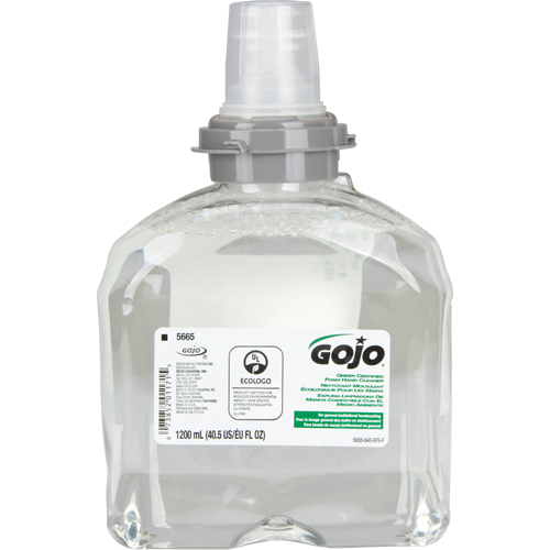 Nettoyant pour les mains &eacute;cologique TFX, Mousse, 1,2 L, Sans parfum The Estey Group