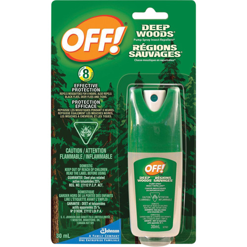 OFF! Deep Woods&reg; Insect Repellent, 25% DEET, Spray, 30 ml The Estey Group