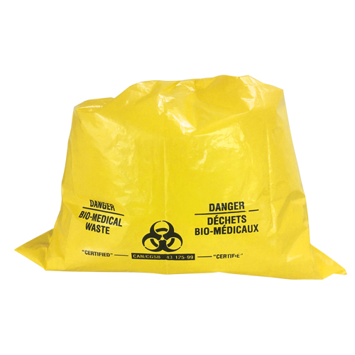Sacs pour d&eacute;chets bio-m&eacute;dicaux Sure-Guard, Biorisque, 29" lo x 21-1/2" la, 2 mil The Estey Group