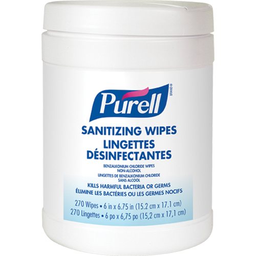 Lingettes antiseptiques pour les mains, Contenant The Estey Group