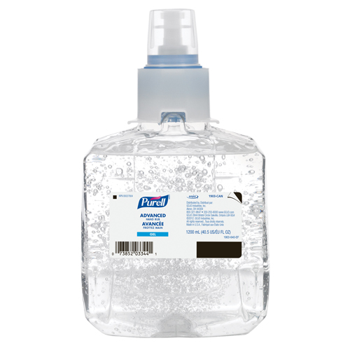 LTX-12Advanced Hand Sanitizer, 1200 ml, Cartridge Refill, 70% Alcohol The Estey Group