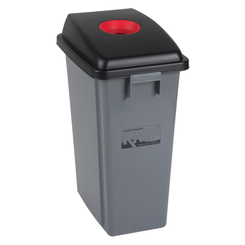 Recycling & Garbage Bin with Classification Lid, Plastic, 16 US gal. The Estey Group