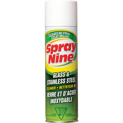 Glass & Stainless Cleaner, 600 g, Aerosol Can The Estey Group