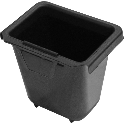 Waste Container, Deskside, Polyethylene, 4-1/4 US Qt. The Estey Group