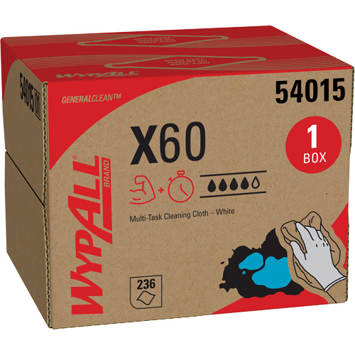 X60 Wipers, All-Purpose, 16-3/4" L x 11" W The Estey Group