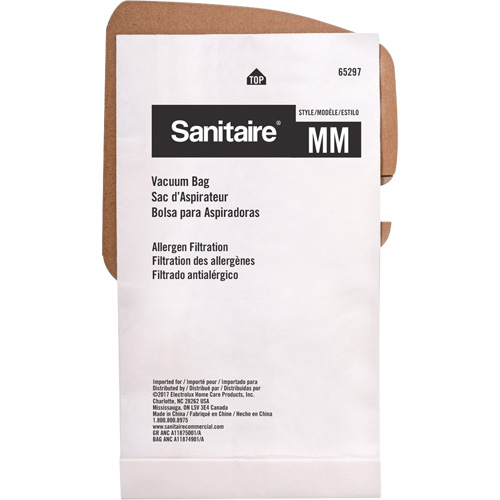 Sac d'aspirateur standard, 1 gal. US The Estey Group