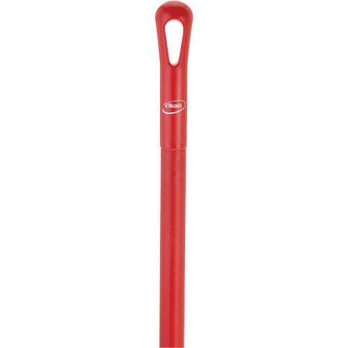 Ultra Hygiene Handle, Broom/Scraper/Squeegee, Red, Ergonomic, 59" L The Estey Group