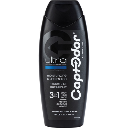 Gel douche 3 en 1, 400 ml, Ultra fraîcheur, Bouteille The Estey Group