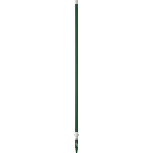 Manche de brosse pour plateforme, Brosse/Support &agrave; tampon, Vert, T&eacute;lescopique, 62"-113" lo The Estey Group