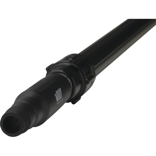 Deck Scrub Handle, Brush/Pad Holder, Black, Telescopic, 62"-113" L The Estey Group