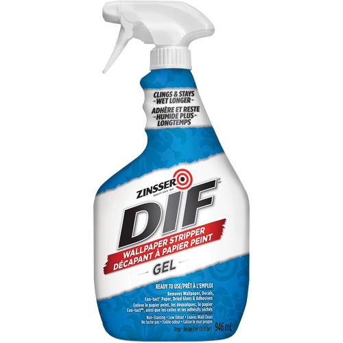DIF&reg; Wallpaper Stripper Gel, 946 ml, Trigger Bottle The Estey Group