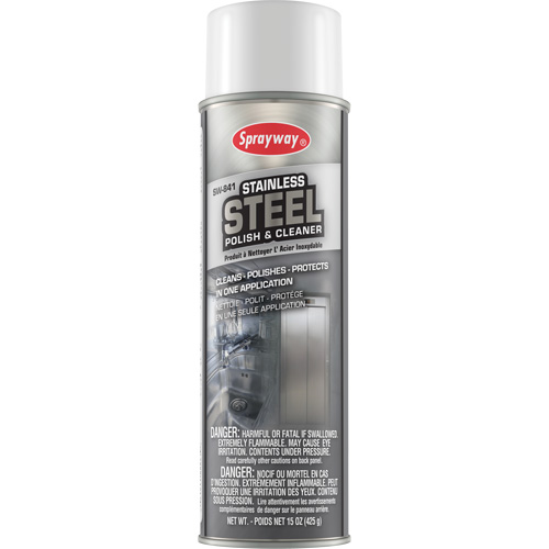 Stainless Steel Polish & Cleaner, 20 oz., Aerosol Can The Estey Group