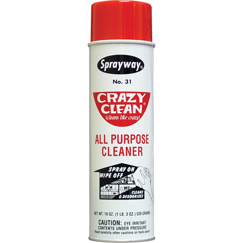 Crazy Clean&reg; All Purpose Cleaner, 20 oz., Aerosol Can The Estey Group