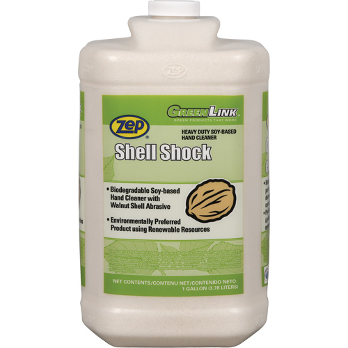 Nettoyant surpuissant pour les mains Shell Shock, Cr&egrave;me, 3,78 L, Cruche, Parfum&eacute; The Estey Group