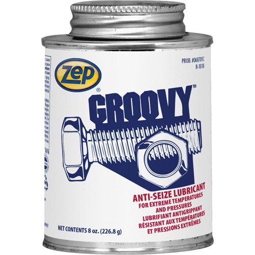 Groovy Lubricant & Anti-Seize, 8 oz., Brush Top Can, 2100°F (1100°C) Max. Temp The Estey Group