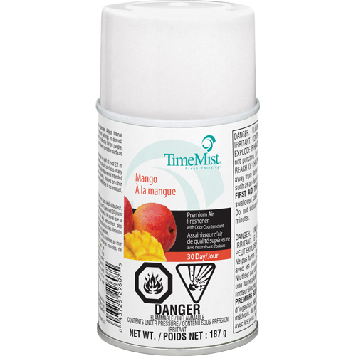TimeMist&reg; Industrial Strength Air Freshener, Mango, Aerosol Can/Cartridge The Estey Group
