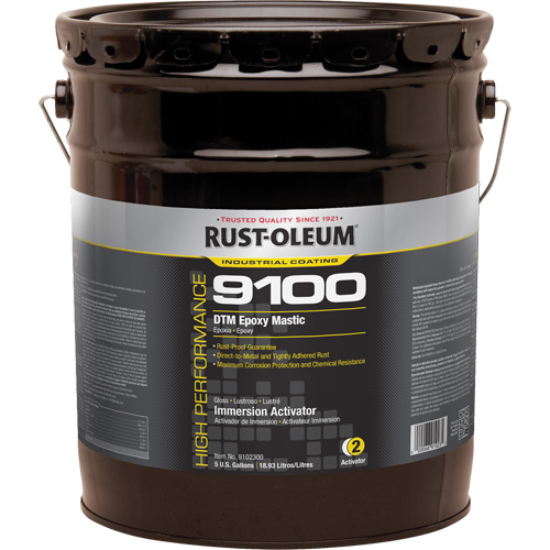 9100 System DTM Epoxy Mastic Immersion Activator, 5 gal., Pail The Estey Group