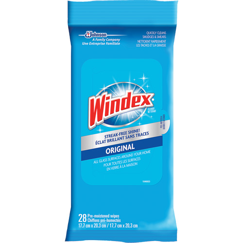 Windex&reg; Glass & Surface Wipes, Packets The Estey Group