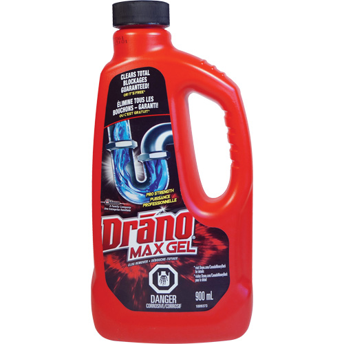 Produit d&eacute;bouchant pour drain Max Gel de Drano The Estey Group