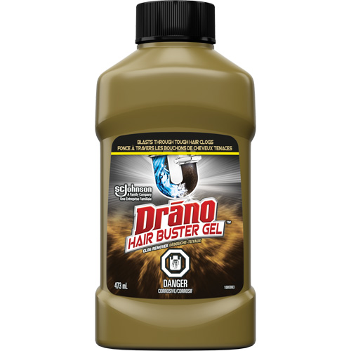 Produit d&eacute;bouchant extra puissant pour les bouchons de cheveux de Drano The Estey Group
