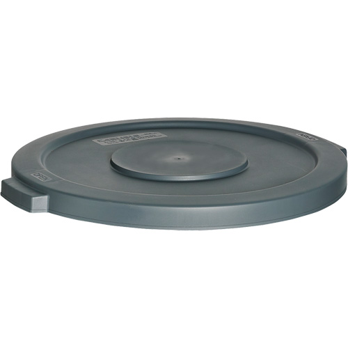 Waste Container Lid, Flat Lid, Plastic, Fits Container Size: 24" Dia. The Estey Group