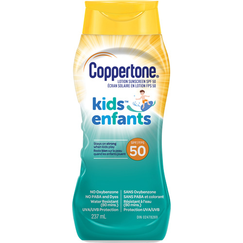 Kids Water Resistant Sunscreen, SPF 50, Lotion The Estey Group