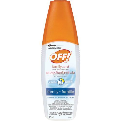 Insectifuge Off! Protection familiale &agrave; parfum de Vague d&eacute;t&eacute;, DEET &agrave; 7 %, Vaporisateur, 175 ml The Estey Group
