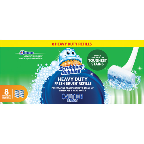 Recharge de tampons &agrave; usage intensif pour la brosse pour cuvettes Scrubbing Bubbles Fresh Brush, Recharge The Estey Group