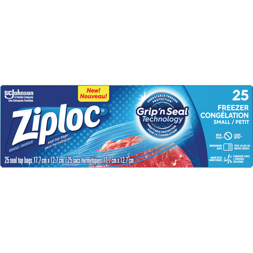 Sacs de cong&eacute;lation Ziploc The Estey Group