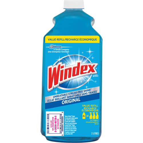 Windex&reg; Glass Cleaner Refill, 2 L, Bottle The Estey Group
