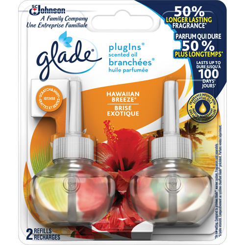 Glade&reg; PlugIns&reg; Scented Oil Refills, Hawaiian Breeze&reg;, Cartridge The Estey Group