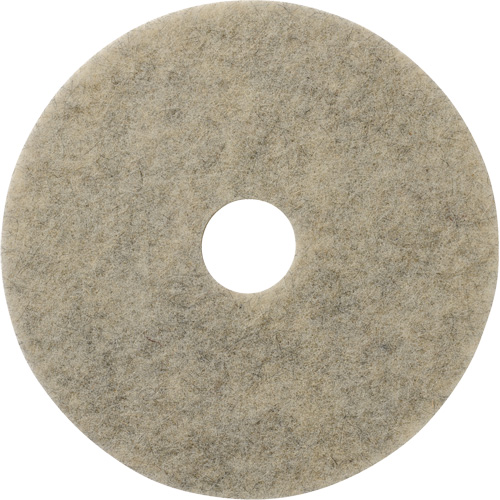 Tampons &agrave; polir pour planchers Porko Plus, 19", Lustrage/Brunissage, Beige The Estey Group