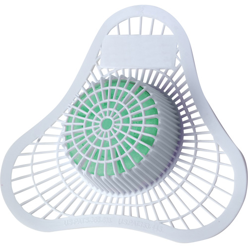 Tamis d'urinoir avec bloc non para Health Gards The Estey Group
